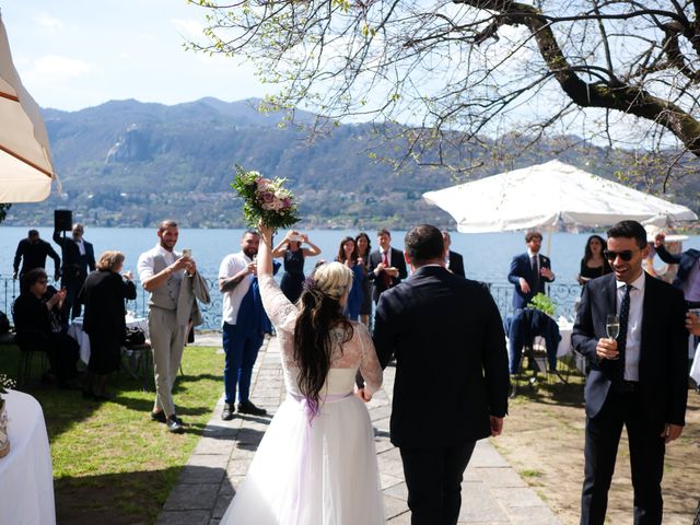 Il matrimonio di Carlotta e Gianluca a Orta San Giulio, Novara 35