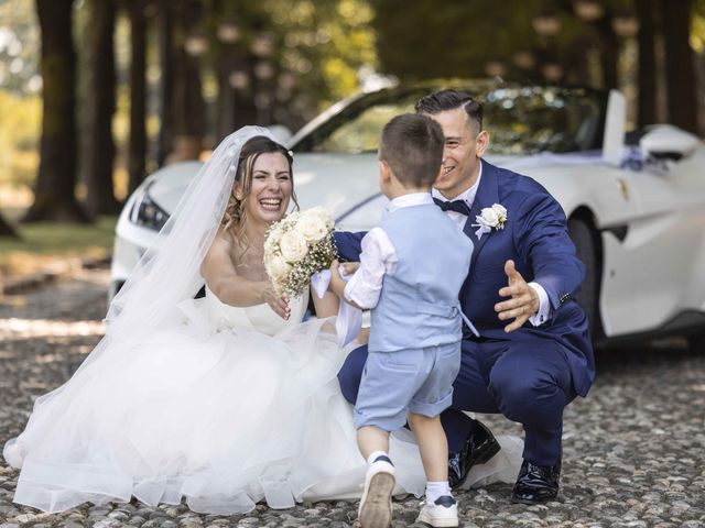 Il matrimonio di Daniele e Veronica a Castrezzato, Brescia 112