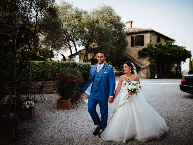 Il matrimonio di Tommaso e Dannika a Castiglione d&apos;Orcia, Siena 33