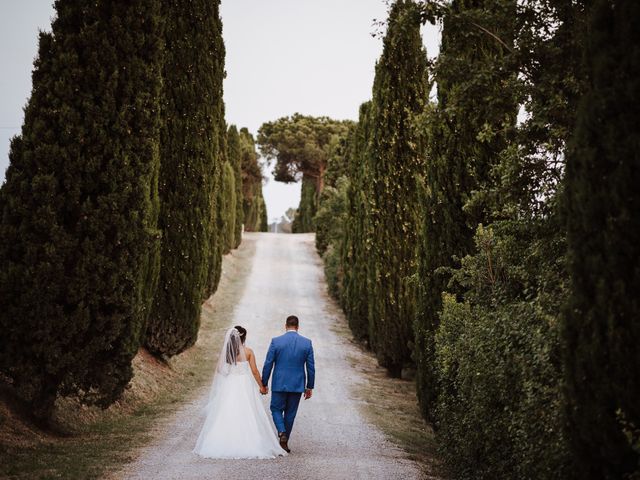 Il matrimonio di Tommaso e Dannika a Castiglione d&apos;Orcia, Siena 36