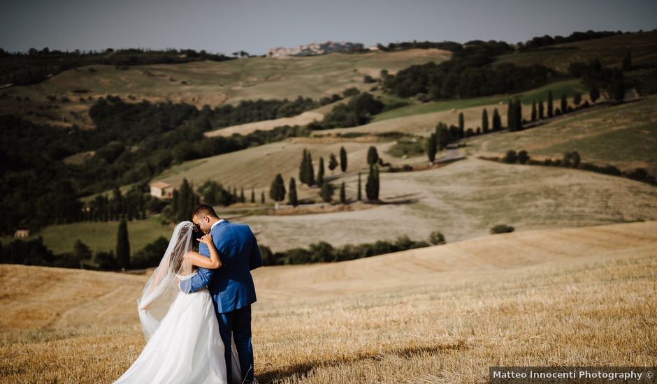 Il matrimonio di Tommaso e Dannika a Castiglione d'Orcia, Siena