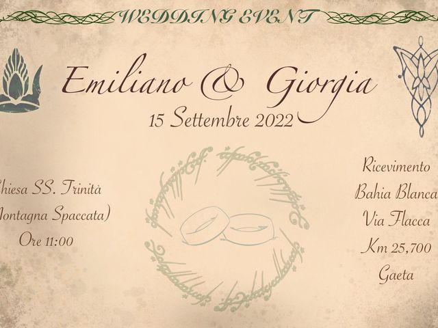 Il matrimonio di Emiliano  e Giorgia a Gaeta, Latina 2