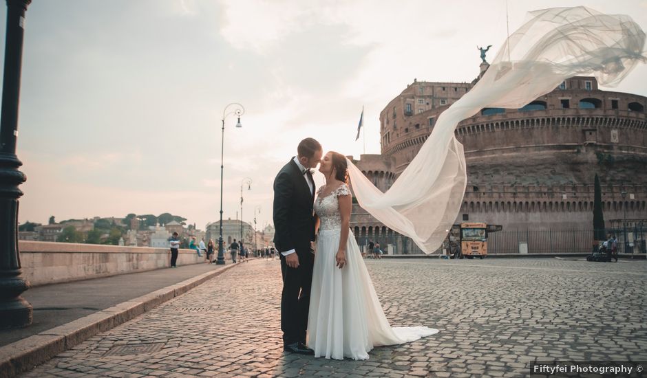Il matrimonio di Simone e Francesca a Roma, Roma