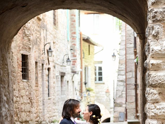Il matrimonio di Mauro e Valeria a Gubbio, Perugia 60