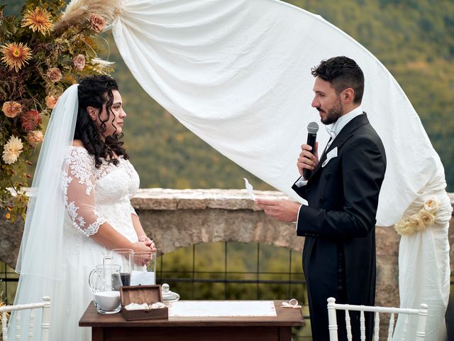 Il matrimonio di Arianna e Cristiano a Ferentillo, Terni 56