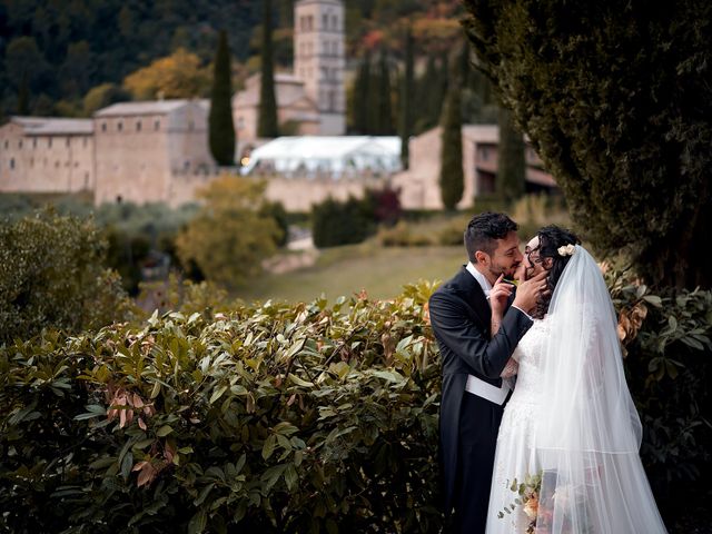 Il matrimonio di Arianna e Cristiano a Ferentillo, Terni 1
