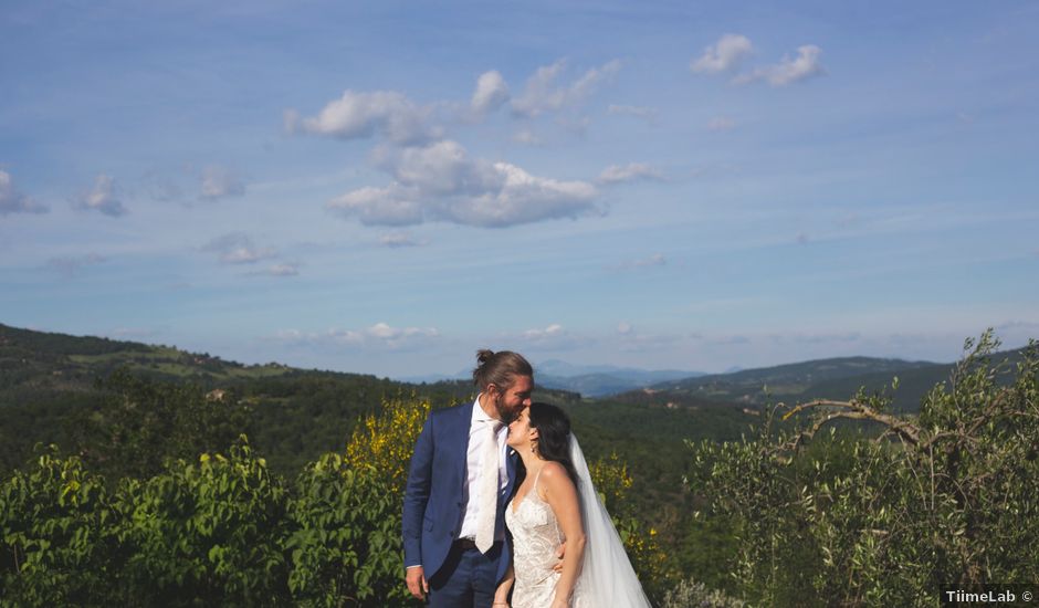 Il matrimonio di Ian e Valentina a Cortona, Arezzo