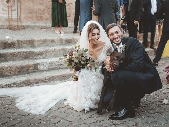 Il matrimonio di Alessandro e Giulia a Tuscania, Viterbo 69