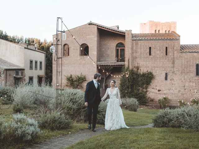 Il matrimonio di Alessandro e Giulia a Tuscania, Viterbo 124