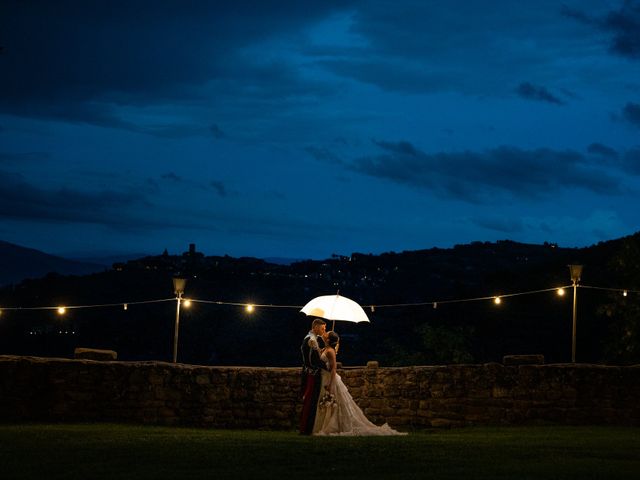 Il matrimonio di Luigi e Giulia a Torgiano, Perugia 83