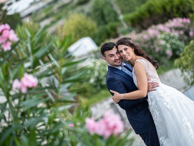 Il matrimonio di Dario e Nicole a Germasino, Como 46