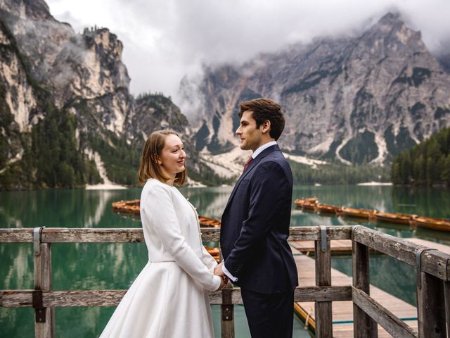 Il matrimonio di Tom e Elle a Braies-Prags, Bolzano 21