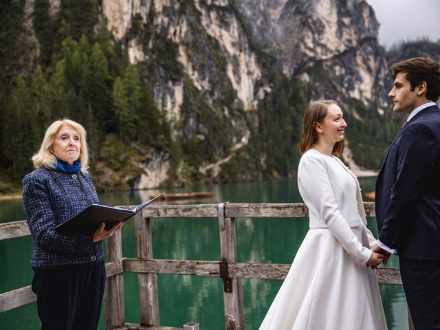 Il matrimonio di Tom e Elle a Braies-Prags, Bolzano 22