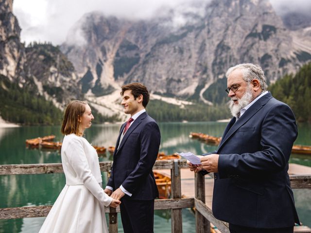 Il matrimonio di Tom e Elle a Braies-Prags, Bolzano 27