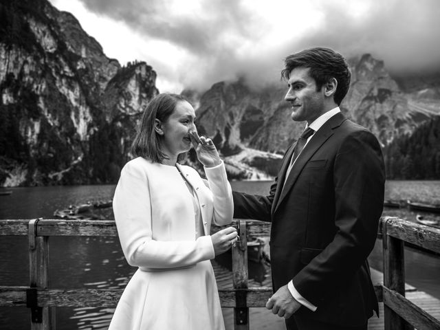 Il matrimonio di Tom e Elle a Braies-Prags, Bolzano 32