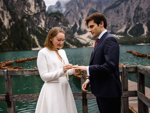 Il matrimonio di Tom e Elle a Braies-Prags, Bolzano 38