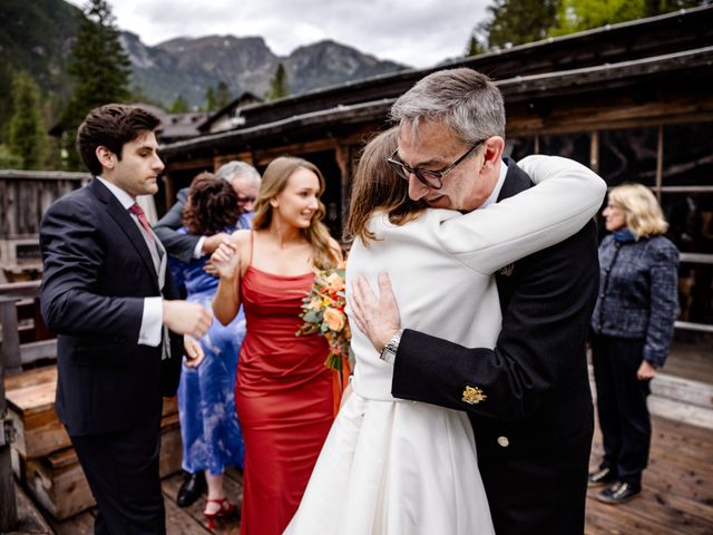 Il matrimonio di Tom e Elle a Braies-Prags, Bolzano 42