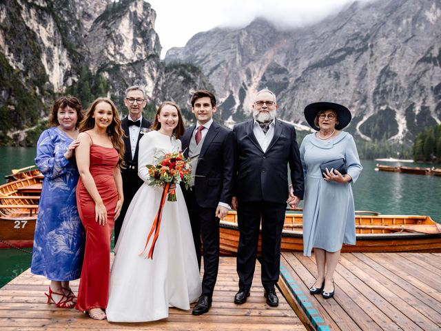 Il matrimonio di Tom e Elle a Braies-Prags, Bolzano 47