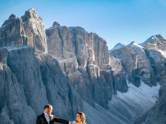 Il matrimonio di Claudio e Veronica a Badia-Abtei, Bolzano 1