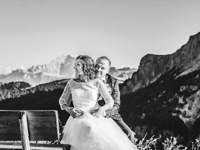 Il matrimonio di Claudio e Veronica a Badia-Abtei, Bolzano 27