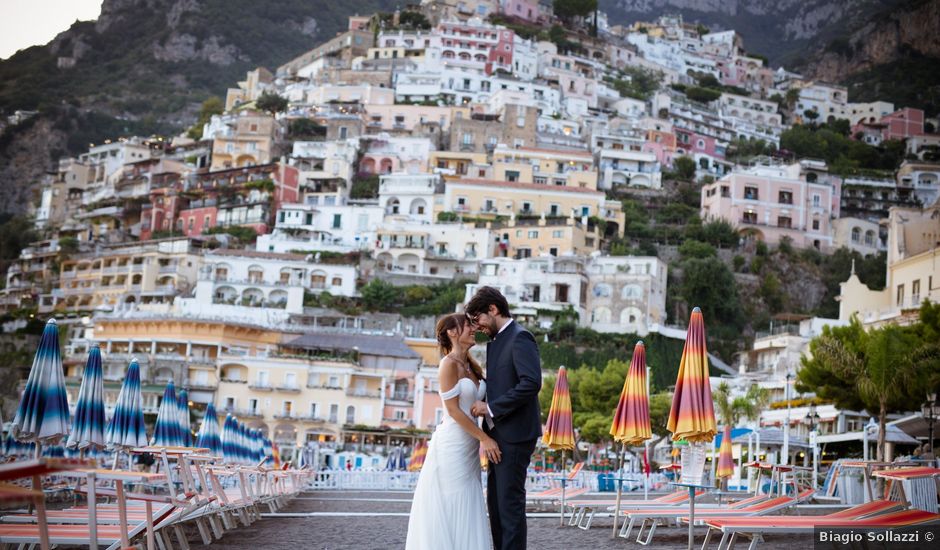 Il matrimonio di Biagio e Jade a Positano, Salerno