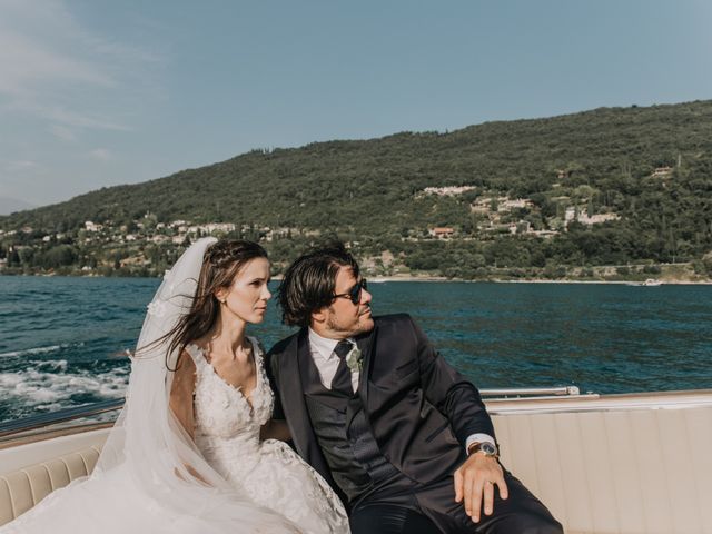 Il matrimonio di Enrico e Silvia a Torri del Benaco, Verona 15