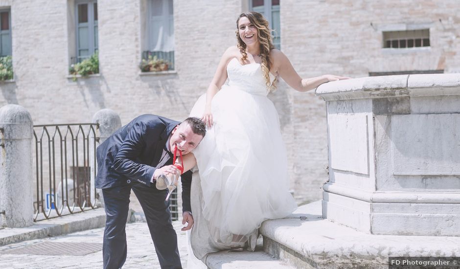 Il matrimonio di Alan e Veronica a Fossombrone, Pesaro - Urbino