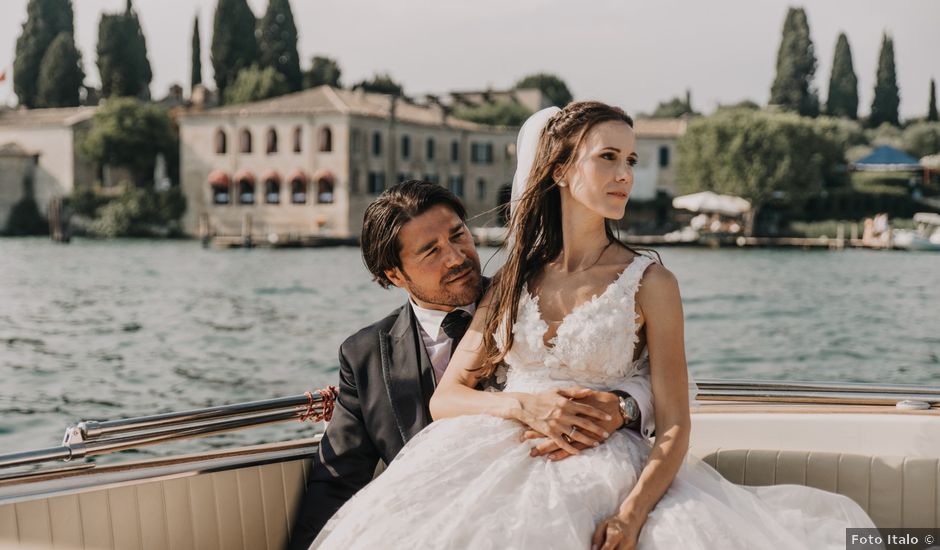 Il matrimonio di Enrico e Silvia a Torri del Benaco, Verona