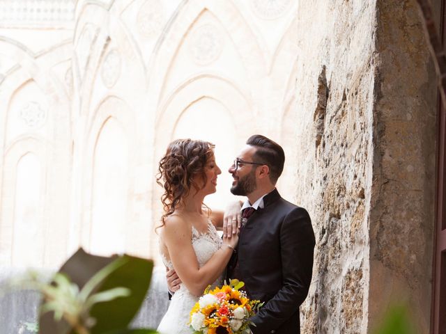 Il matrimonio di Giuseppe e Emanuela a Monreale, Palermo 20