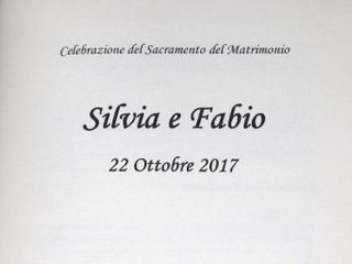 Le nozze di Silvia e Fabio 2