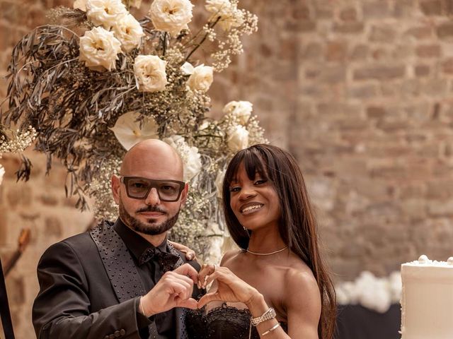 Il matrimonio di BlancheElioraMilèneYobo  e Christian Pierpaoli  a Camerino, Macerata 2