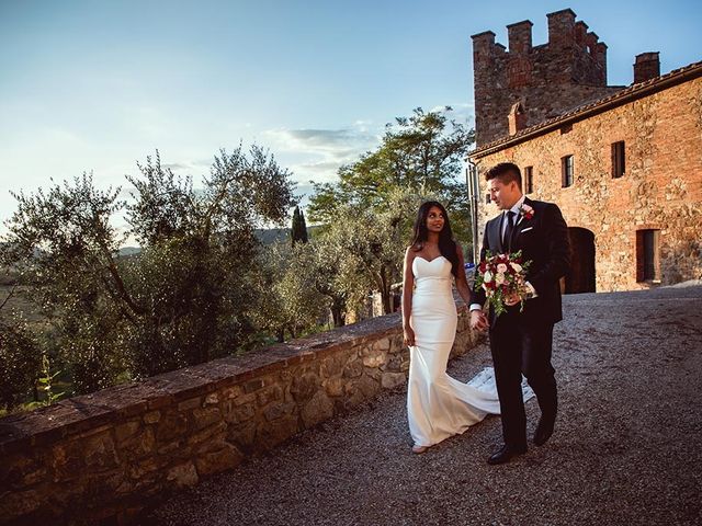 Il matrimonio di Ryan e Katrina a Rapolano Terme, Siena 80
