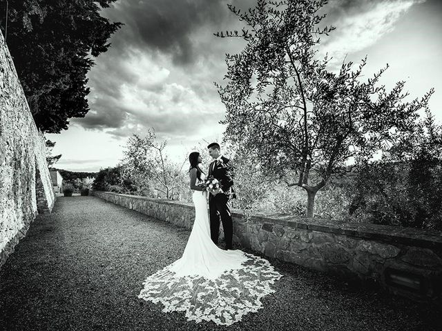 Il matrimonio di Ryan e Katrina a Rapolano Terme, Siena 84