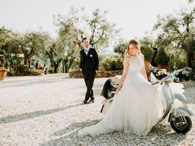 Il matrimonio di Lorenzo e Cristiana a Impruneta, Firenze 1