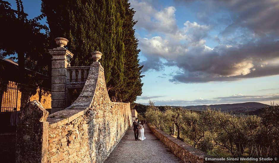 Il matrimonio di Ryan e Katrina a Rapolano Terme, Siena