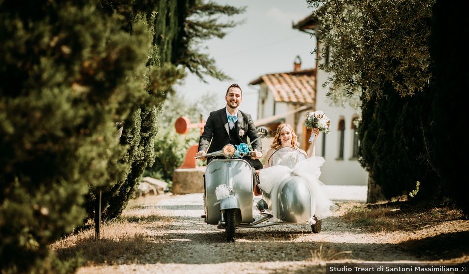 Il matrimonio di Lorenzo e Cristiana a Impruneta, Firenze