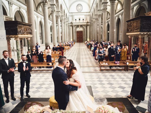 Il matrimonio di Elia e Ilaria a Greve in Chianti, Firenze 49