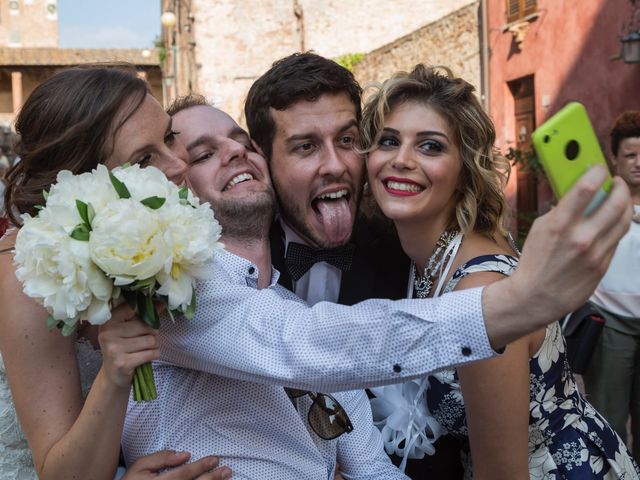 Il matrimonio di Marco e Chiara a Certaldo, Firenze 17