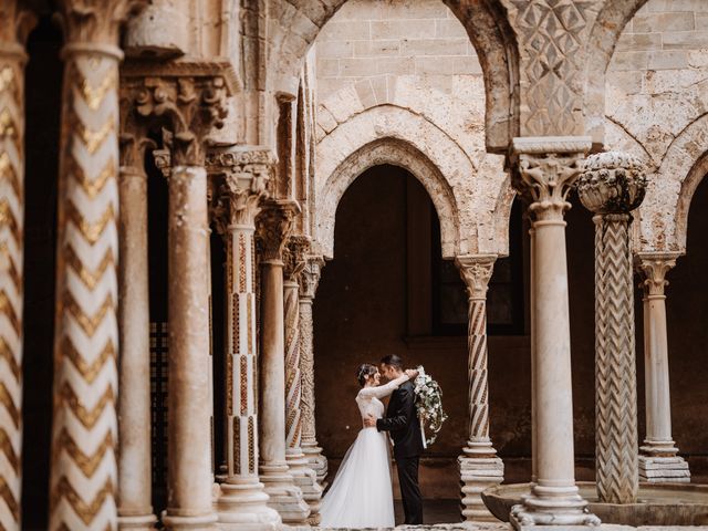 Il matrimonio di Mariangela e Sergio a Monreale, Palermo 4