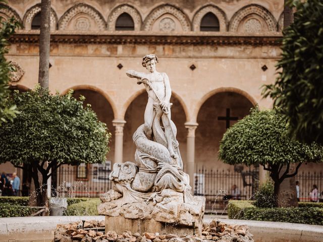 Il matrimonio di Mariangela e Sergio a Monreale, Palermo 27