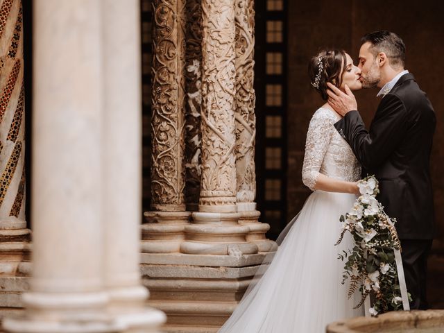 Il matrimonio di Mariangela e Sergio a Monreale, Palermo 37