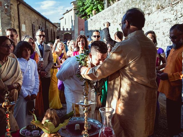 Il matrimonio di Ryan e Katrina a Rapolano Terme, Siena 44