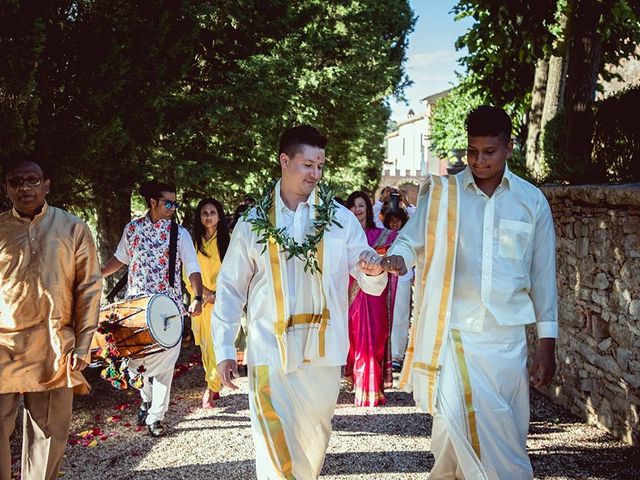 Il matrimonio di Ryan e Katrina a Rapolano Terme, Siena 46