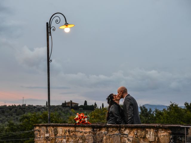 Il matrimonio di Simone e Michela a Carmignano, Prato 44