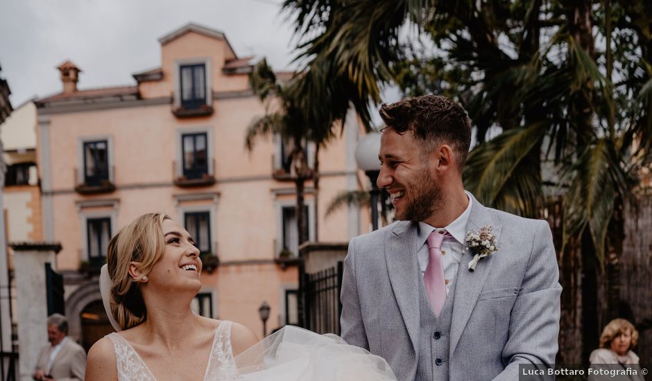 Il matrimonio di Thomas e Danielle a Sorrento, Napoli