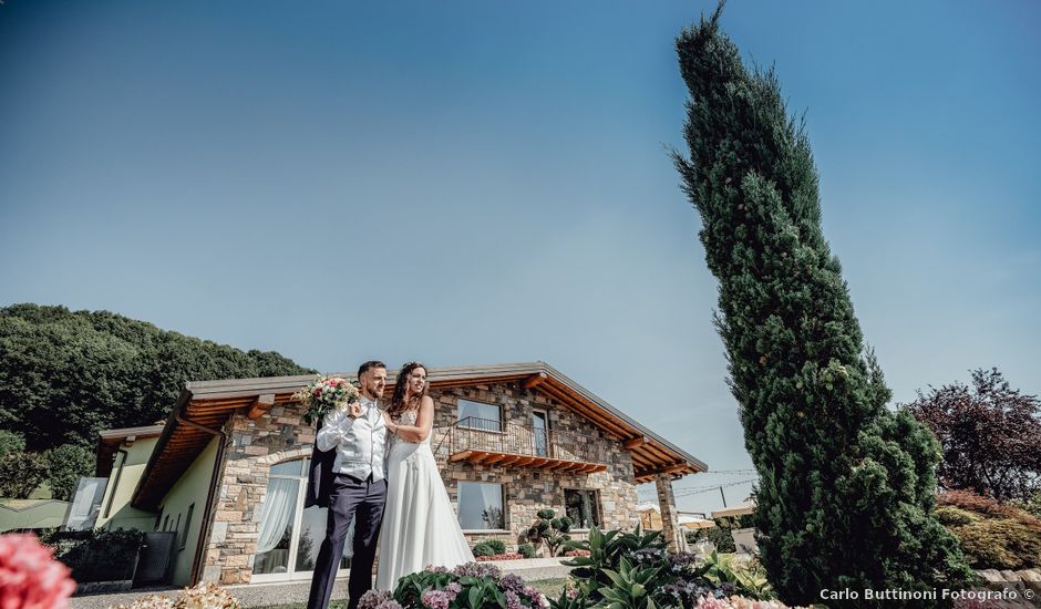 Il matrimonio di Diego e Claudia a Albano Sant'Alessandro, Bergamo