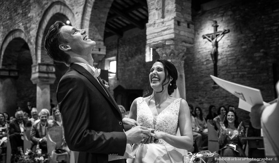 Il matrimonio di Martin e Lucia a Brisighella, Ravenna