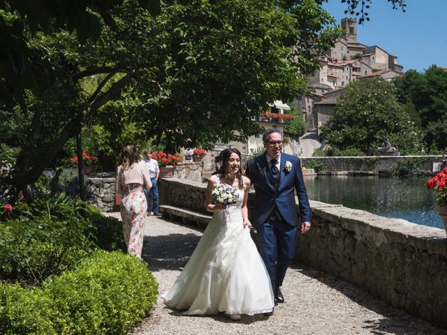 Il matrimonio di Francesco e Alessandra a Santa Fiora, Grosseto 21