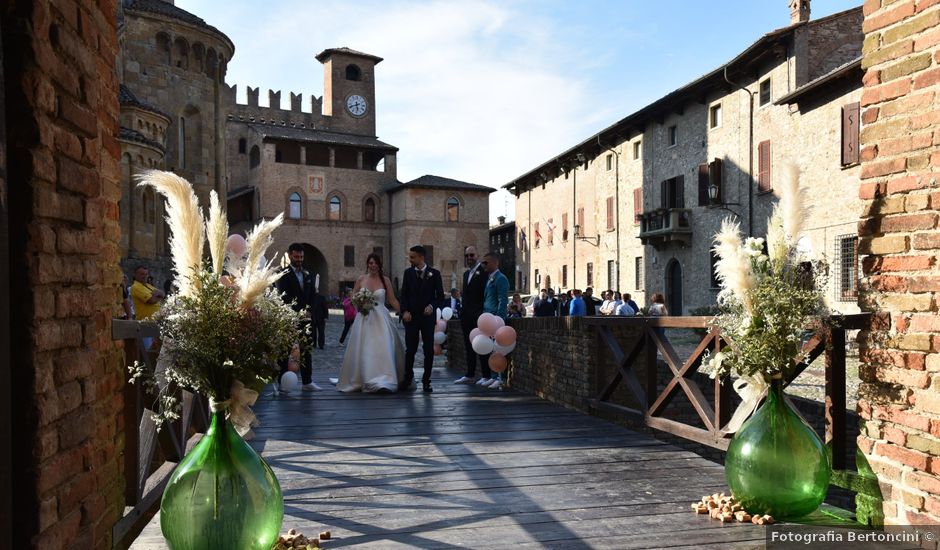 Il matrimonio di Paola e Andrea a Castell'Arquato, Piacenza
