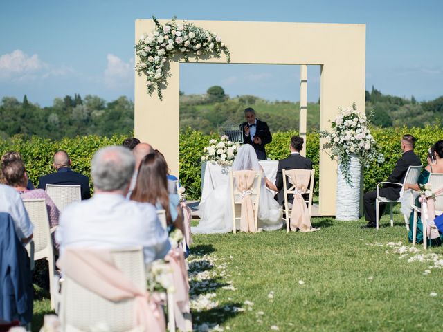 Il matrimonio di Rachele e Simone a Palaia, Pisa 9
